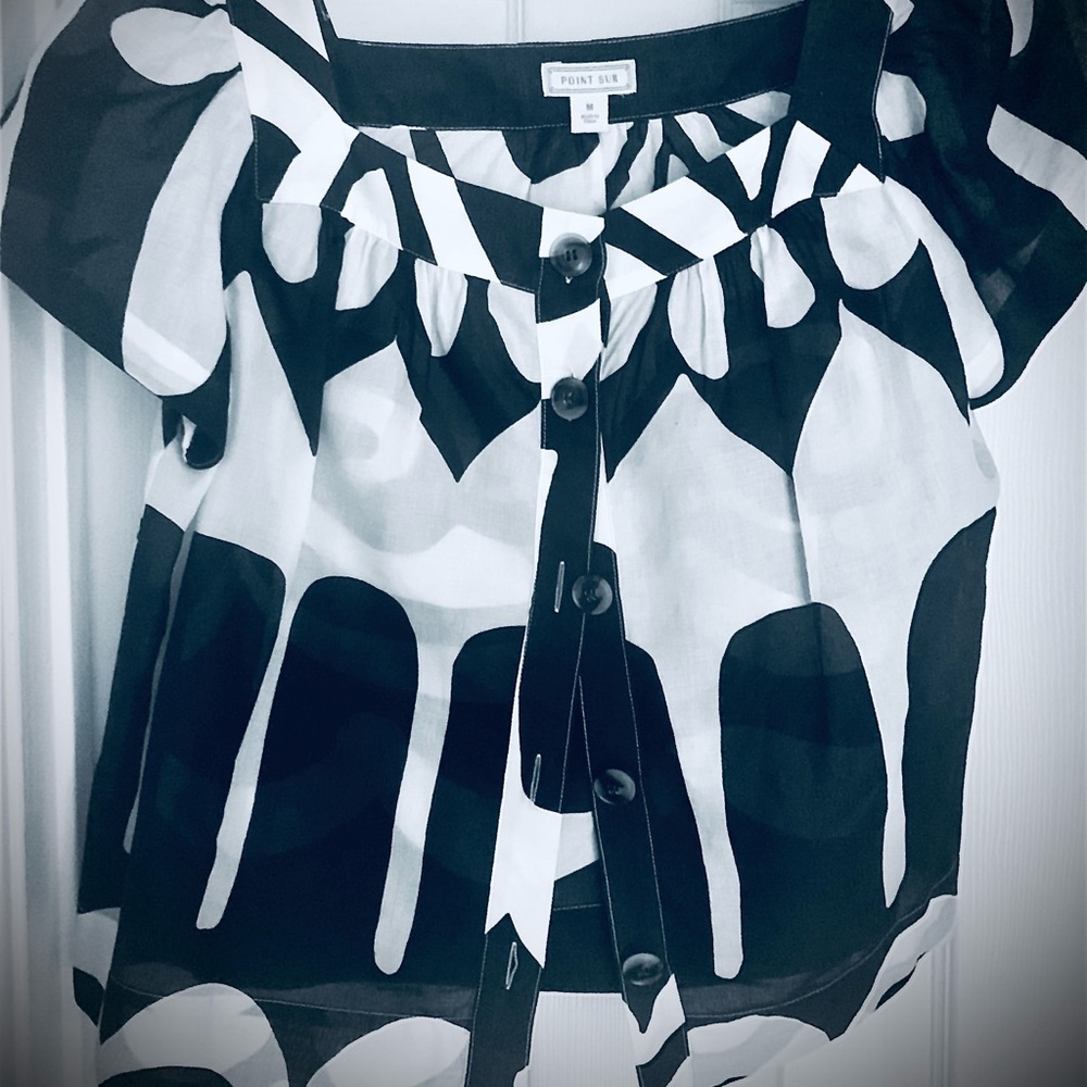 J Crew Point Sur top